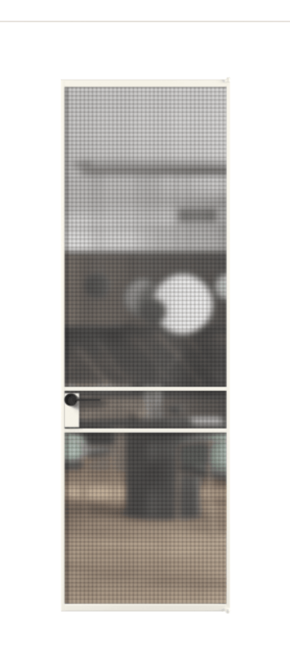 Алюминиевая дверь АЛПЛ040.02 Алюминий пудровый белый Декоративное стекло с сеткой "Mesh silver", триплекс. Без короба АПБЛ Цена 129200 Стоимость комплекта двери включает:
1. Полотно (600/650/700/750/800/850/900/950*2000-2400 мм).
2. Короб
3. Комплект фурнитуры (2 торцевые петли и магнитный замок с ответной планкой). Фабрика дверей Волховец 8 (800) 551 43 19 Алюминиевая дверь АЛПЛ040.02 Алюминий пудровый белый Декоративное стекло с сеткой "Mesh silver", триплекс Цена 129200 | Volhovec