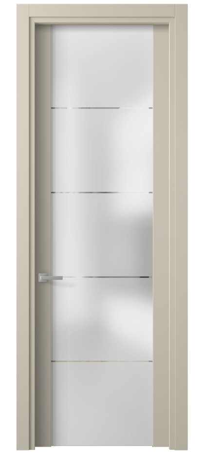 Дверь межкомнатная Planum 4114 Матовый бежево-серый Сатинированное стекло с гравировкой «КВАДРО», триплекс 8 мм Гладкий наличник МБСР Цена 49890 ₽ Наличники уже входят в базовый комплект. Фабрика дверей Волховец 8 (800) 551 43 19 Межкомнатная дверь Planum 4114 Матовый бежево-серый Сатинированное стекло с гравировкой «КВАДРО», триплекс 8 мм Цена 49890 ₽ | Volhovec