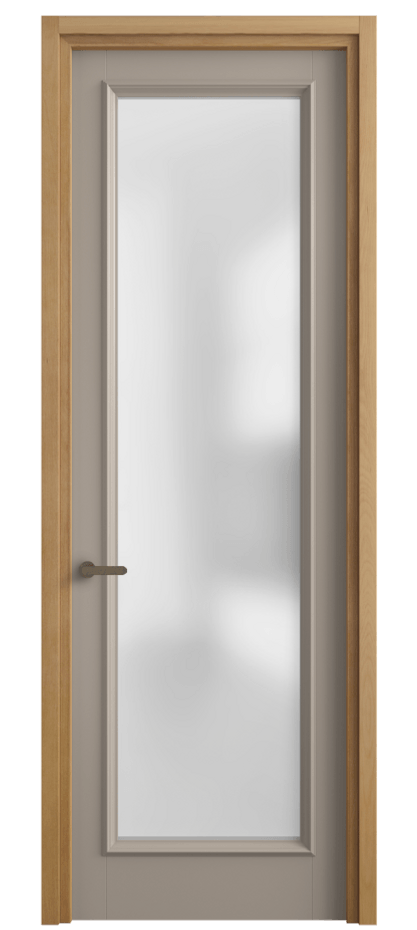 Межкомнатная дверь Charm 6702 Бук бисквитный Сатинированное стекло Цена 83250 ₽ | Volhovec