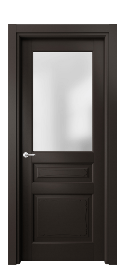 Дверь межкомнатная Toscana Elegante 6324 Бук антрацит Сатинированное стекло Гладкий наличник БАН Цена 83951 ₽ Наличники уже входят в базовый комплект. Фабрика дверей Волховец 8 (800) 551 43 19 Межкомнатная дверь Toscana Elegante 6324 Бук антрацит Сатинированное стекло Цена 83951 ₽ | Volhovec