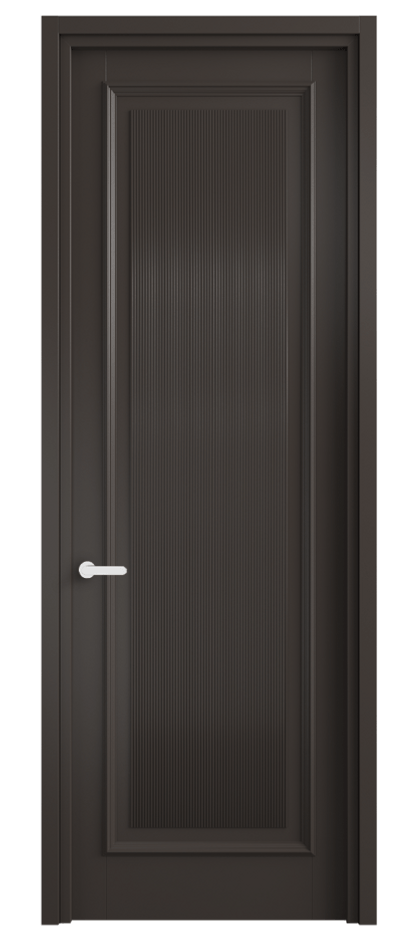 Дверь межкомнатная Шарм 6711 Матовый антрацит Узкий классический наличник МАН Цена 107470 ₽ Наличники уже входят в базовый комплект. Фабрика дверей Волховец 8 (800) 551 43 19 Межкомнатная дверь Шарм 6711 Матовый антрацит Цена 107470 ₽ | Volhovec