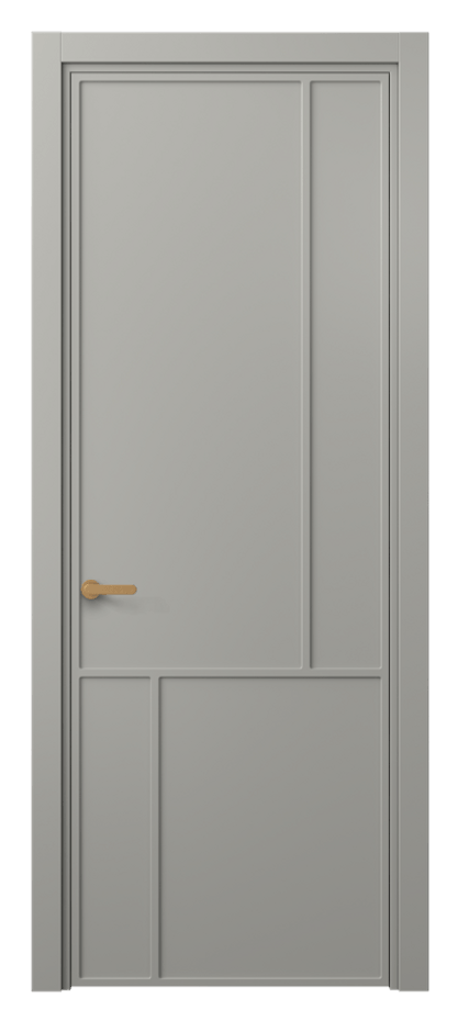 Межкомнатная дверь Фрэйм 8606 Матовый нейтральный серый  Цена 49660 ₽ | Volhovec