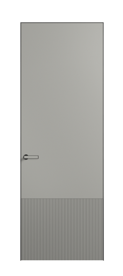 Межкомнатная дверь Velvet АКП 8202 Матовый нейтральный серый. Цена 72080  | Volhovec