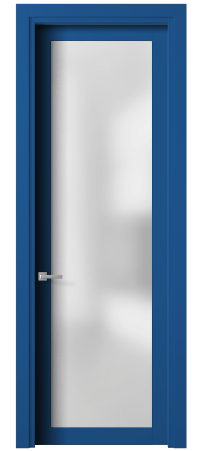 Межкомнатная дверь Planum 2102 Матовый белоснежный Сатинированное стекло Цена 54470 ₽ | Volhovec