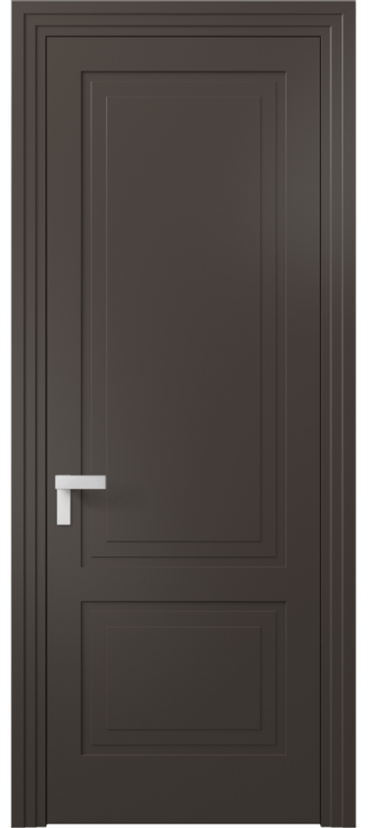 Межкомнатная дверь Rocca 8351 Матовый антрацит  Цена 70311 ₽ | Volhovec