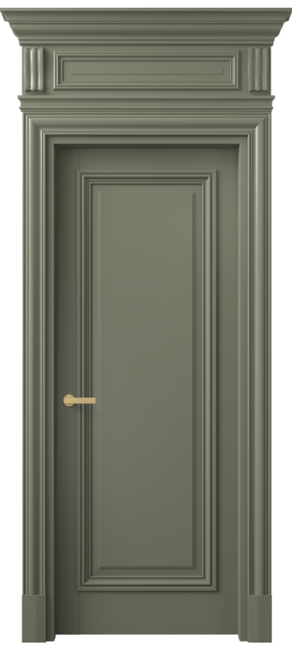 Межкомнатная дверь Антик 7301 Матовый оливковый тёмный Цена 183050  | Volhovec