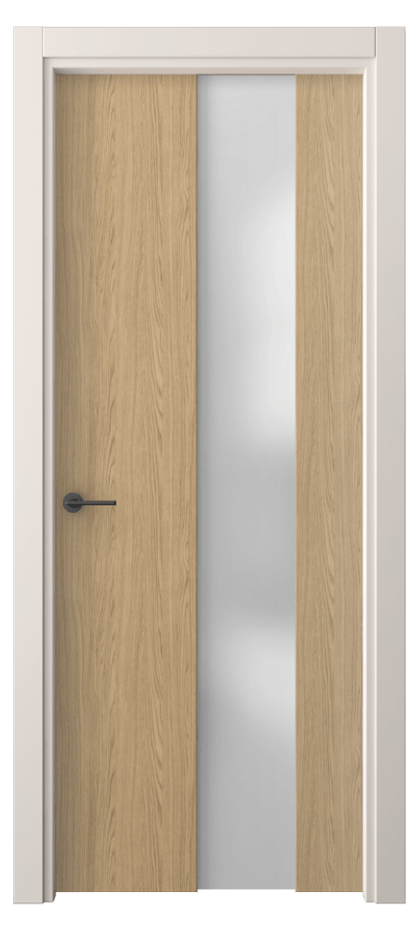 Межкомнатная дверь Freedom 4226 Жемчужный дуб Сатинированное стекло Цена 35900 ₽ | Volhovec