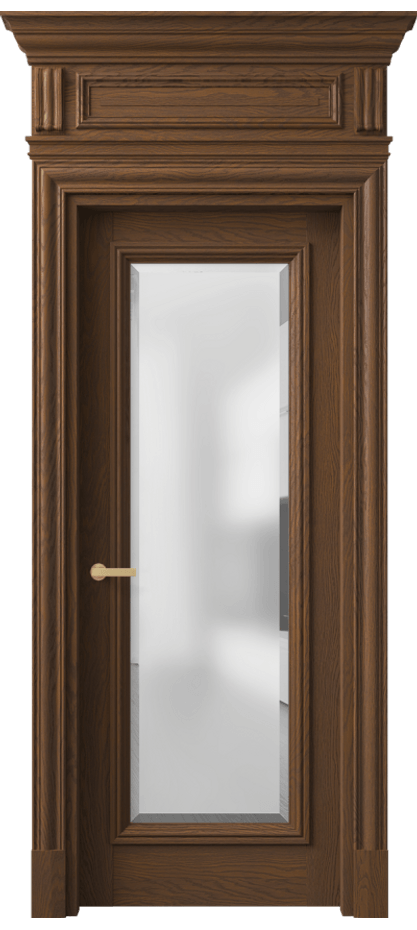 Дверь межкомнатная Antique 7300 Дуб каштановый матовый Сатинированное стекло с фацетом КЭП + Объёмный фриз + Карниз ДКШ.М Цена 292980 ₽ Наличники уже входят в базовый комплект. Фабрика дверей Волховец 8 (800) 551 43 19 Межкомнатная дверь Antique 7300 Дуб каштановый матовый Сатинированное стекло с фацетом Цена 292980 ₽ | Volhovec