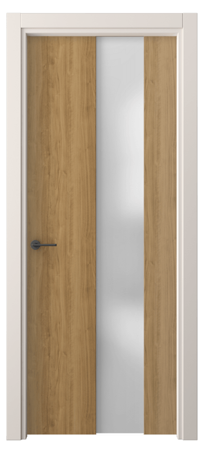 Межкомнатная дверь Freedom 4226 Грецкий орех Сатинированное стекло Цена 44880 ₽ | Volhovec