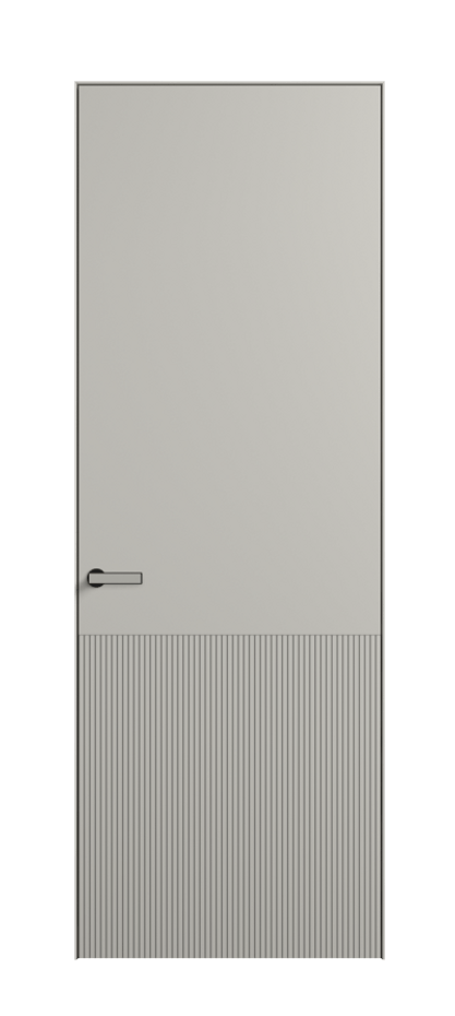 Дверь межкомнатная Velvet 8204 Матовый тёплый серый. Скрытый короб Черный Цена 71470 . Фабрика дверей Волховец 8 (800) 551 43 19 Межкомнатная дверь Velvet 8204 Матовый тёплый серый. Цена 71470 | Volhovec