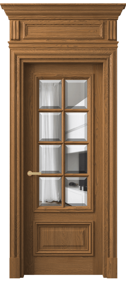 Дверь межкомнатная Антик 7316 Дуб пряный матовый Прозрачное стекло с фацетом КЭП + Объёмный фриз + Карниз ДПР.М Цена 1983741 AMD Наличники уже входят в базовый комплект. Фабрика дверей Волховец 8 (800) 551 43 19 Межкомнатная дверь Антик 7316 Дуб пряный матовый Прозрачное стекло с фацетом Цена 1983741 AMD | Volhovec