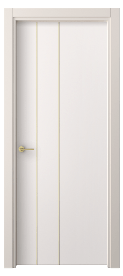 Межкомнатная дверь Фридом 4203 ПЭТ кремово-серый  Цена 28650 ₽ | Volhovec