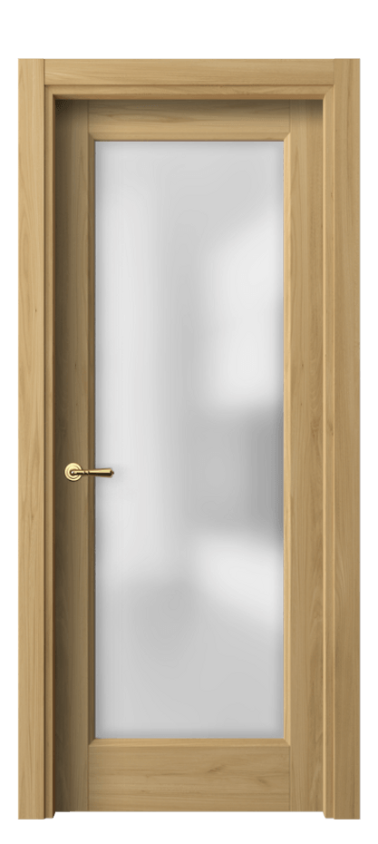 Межкомнатная дверь Galant 1402 Солнечный вяз Сатинированное стекло Цена 32031 ₽ | Volhovec