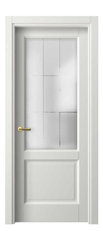 Дверь межкомнатная Galant 1422 Софт-тач белоснежный Сатинированное стекло с гравировкой "Лофт", 4 мм Гладкий наличник СТБЛ Цена 27100 ₽ Наличники уже входят в базовый комплект. Фабрика дверей Волховец 8 (800) 551 43 19 Межкомнатная дверь Galant 1422 Софт-тач белоснежный Сатинированное стекло с гравировкой "Лофт", 4 мм Цена 27100 ₽ | Volhovec