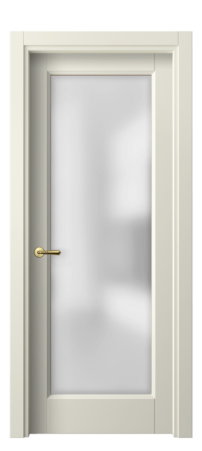 Межкомнатная дверь Galant 1402 Матовый молочно-белый Сатинированное стекло Цена 43290 ₽ | Volhovec