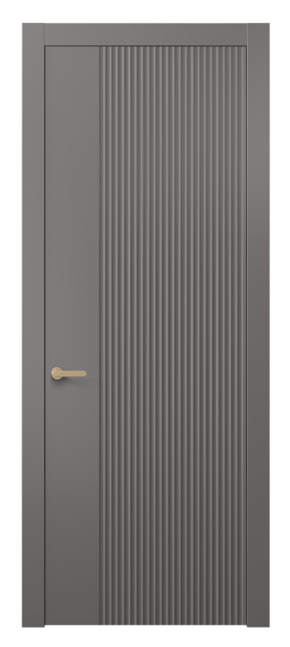 Дверь межкомнатная Alba 8643 Матовый классический серый Гладкий компланарный наличник МКЛС Цена 42240 ₽ Наличники уже входят в базовый комплект. Фабрика дверей Волховец 8 (800) 551 43 19 Межкомнатная дверь Alba 8643 Матовый классический серый Цена 42240 ₽ | Volhovec