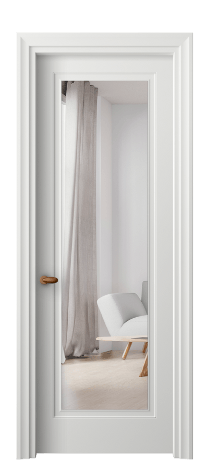 Дверь межкомнатная Esse 8503 Матовый светло-серый Двустороннее зеркало, триплекс Фигурный универсальный наличник МССР Цена 55700 ₽ Наличники уже входят в базовый комплект. Фабрика дверей Волховец 8 (800) 551 43 19 Межкомнатная дверь Esse 8503 Матовый светло-серый Двустороннее зеркало, триплекс Цена 55700 ₽ | Volhovec