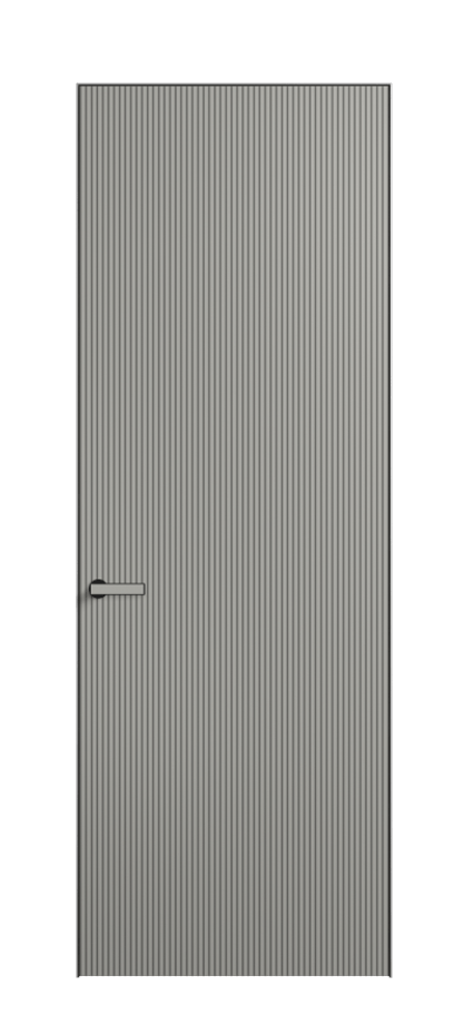 Дверь межкомнатная Velvet АКП 8201 Матовый нейтральный серый. Скрытый короб Черный Цена 66689 . Фабрика дверей Волховец 8 (800) 551 43 19 Межкомнатная дверь Velvet АКП 8201 Матовый нейтральный серый. Цена 66689 | Volhovec