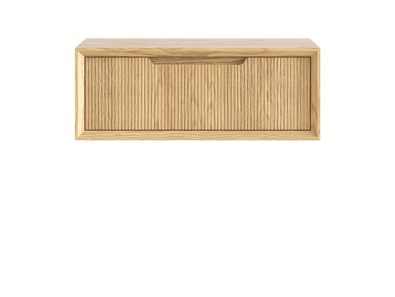 Тумба подвесная прикроватная Velvet 1 ящик дуб соломенный матовый