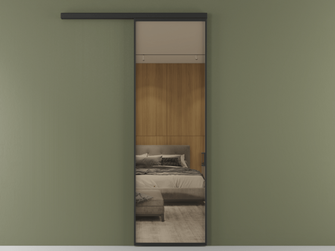 Перегородка Formato вдоль стены 1 створка АЛПР 040.01 Алюминий Черный Рефлективное бронзовое стекло "Stopsol", калёное. Скрытый короб ЧЕР Цена 130900 ₽ 1. Полотно (800/2100 мм)
2. Комплект установки раздвижной системы
3. Базовый комплект фурнитуры
4.Ручка RONDO
. Фабрика дверей Волховец 8 (800) 551 43 19 Перегородка Formato вдоль стены 1 створка АЛПР 040.01 Алюминий Черный Рефлективное бронзовое стекло "Stopsol", калёное Цена 130900 ₽ | Volhovec