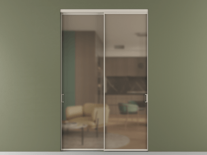 Алюминевая перегородка АЛПР 040.01_АСБЖ_Бронза сатин триплекс_new. Цвет Алюминий светло-бежевый. Материал Алюминий в эмали. Коллекция Перегородка Formato внутри проёма двустворчатая. Фото. Алюминевая перегородка АЛПР 040.01_АСБЖ_Бронза сатин триплекс_new. Цвет Алюминий светло-бежевый. Материал Алюминий в эмали. Коллекция Перегородка Formato внутри проёма двустворчатая. Картинка.