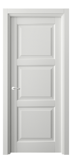 Дверь межкомнатная 0731 БССР. Цвет Бук светло-серый. Материал Массив бука эмаль. Коллекция Lignum. Картинка.