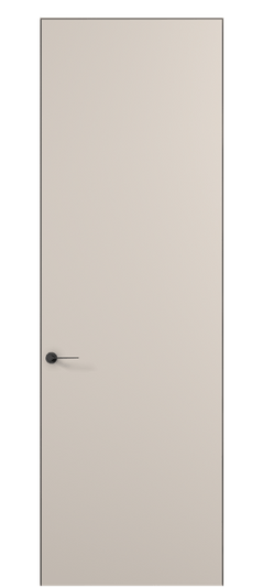 Дверь межкомнатная 0010 ПЭПБ . Цвет ПЭТ пудровый бежевый. Материал ПЭТ. Коллекция Planum Pro. Картинка.