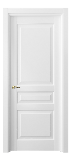 Дверь межкомнатная 0711 ББЛ. Цвет Бук белоснежный. Материал Массив бука эмаль. Коллекция Lignum. Картинка.