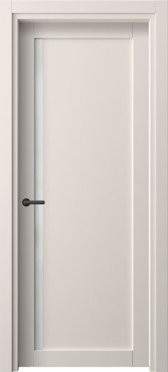 Дверь межкомнатная 2110 ПЭТБ САТ. Цвет ПЭТ тёплый-белый. Материал ПЭТ. Коллекция Нео. Картинка.