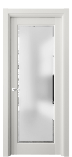 Дверь межкомнатная 0700 БС САТ фацет. Цвет Бук серый. Материал Массив бука эмаль. Коллекция Lignum. Картинка.