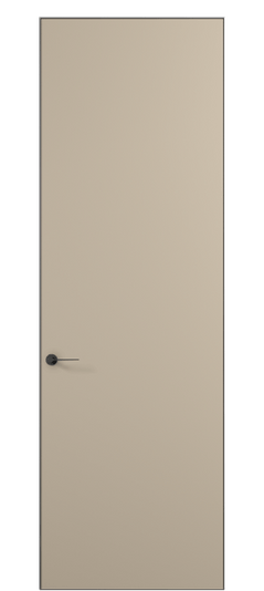 Дверь межкомнатная АКП 0010 ПЭСК . Цвет ПЭТ серо-коричневый . Материал ПЭТ. Коллекция Планум Про. Картинка.