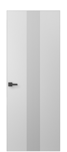 Дверь межкомнатная 8042 ГРН. Цвет Грунт под покраску. Материал Грунт под покраску. Коллекция Linea. Картинка.