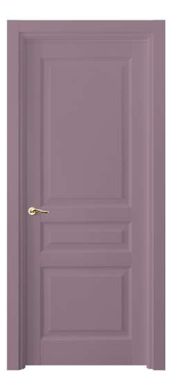 Дверь межкомнатная 0711 Пастельно-фиолетовый RAL 4009. Цвет RAL Пастельно-фиолетовый RAL 4009. Материал Массив бука эмаль. Коллекция Lignum. Картинка.