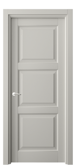 Дверь межкомнатная 0731 БТСР. Цвет Бук тёплый серый. Материал Массив бука эмаль. Коллекция Lignum. Картинка.