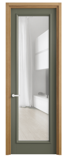 Дверь межкомнатная 6702 БОТ DUNE. Цвет Бук оливковый тёмный. Материал Массив бука эмаль. Коллекция Charm. Картинка.