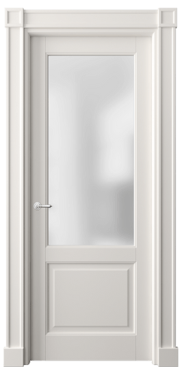 Межкомнатная дверь 6302 МПБЛ САТ. Цвет Матовый пудровый белый. Материал Гладкая эмаль. Коллекция Тоскана Плано. Фото. Дверь межкомнатная 6302 МПБЛ САТ. Цвет Матовый пудровый белый. Материал Гладкая эмаль. Коллекция Тоскана Плано. Картинка.