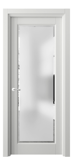 Дверь межкомнатная 0700 БССР САТ-Ф. Цвет Бук светло-серый. Материал Массив бука эмаль. Коллекция Lignum. Картинка.