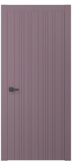Дверь межкомнатная 8051 Пастельно-фиолетовый RAL 4009. Цвет RAL Пастельно-фиолетовый RAL 4009. Материал Гладкая эмаль. Коллекция Linea. Картинка.