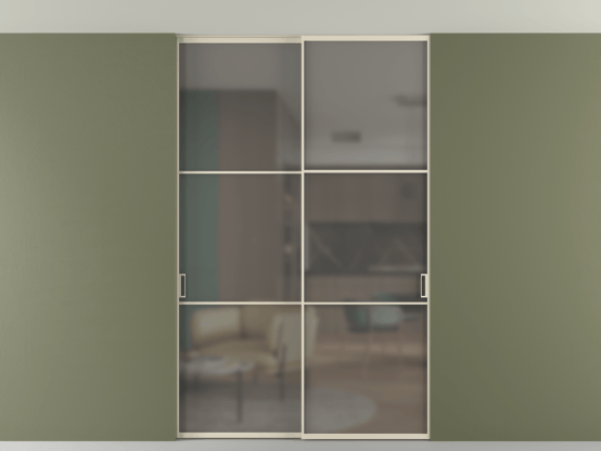 Алюминевая перегородка vn2_03 Алюминий бежево-серый Серый сатин матовое. Цвет Алюминий бежево-серый. Материал Алюминий в эмали. Коллекция Перегородка Формато внутри проёма скрытое крепление в потолок 2 створки. Фото. Алюминевая перегородка vn2_03 Алюминий бежево-серый Серый сатин матовое. Цвет Алюминий бежево-серый. Материал Алюминий в эмали. Коллекция Перегородка Формато внутри проёма скрытое крепление в потолок 2 створки. Картинка.