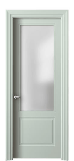 Дверь межкомнатная 8552 NCS S 1005-B80G САТ. Цвет NCS NCS S 1005-B80G. Материал Гладкая эмаль. Коллекция Esse. Картинка.