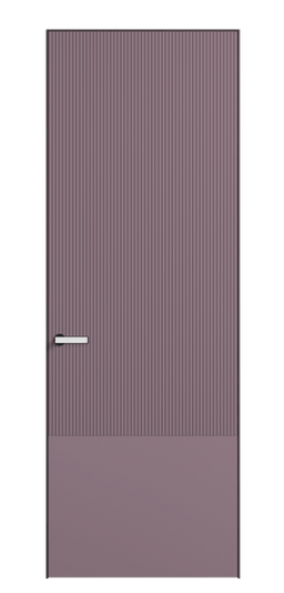 Дверь межкомнатная 8203 Пастельно-фиолетовый RAL 4009. Цвет RAL Пастельно-фиолетовый RAL 4009. Материал Гладкая эмаль. Коллекция Velvet. Картинка.