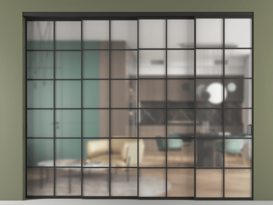 Алюминевая перегородка vn4_05 Matelux Crystalvision ЧЕР. Цвет Алюминий Черный. Материал Алюминий. Коллекция Перегородка Formato внутри проёма 4 створки с синхронным механизмом. Фото. Алюминевая перегородка vn4_05 Matelux Crystalvision ЧЕР. Цвет Алюминий Черный. Материал Алюминий. Коллекция Перегородка Formato внутри проёма 4 створки с синхронным механизмом. Картинка.