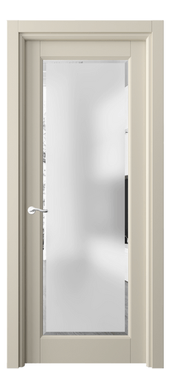 Дверь межкомнатная 0700 ББСР САТ-Ф. Цвет Бук бежево-серый. Материал Массив бука эмаль. Коллекция Lignum. Картинка.