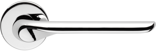 Ручки для дверей Ручка дверная Чоп. Цвет Полированный хром. Коллекция Чоп. Картинка.
