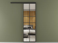 Перегородка Формато вдоль стены 1 створка