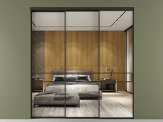 Перегородка Formato внутри проёма телескопик синхро 2